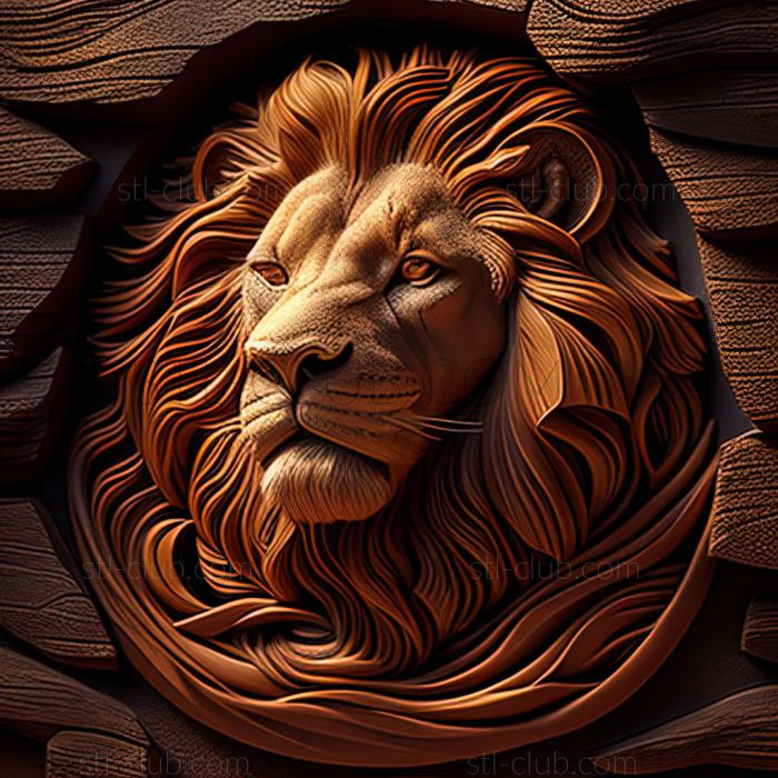 3D model st Mufasa The Lion King (STL)